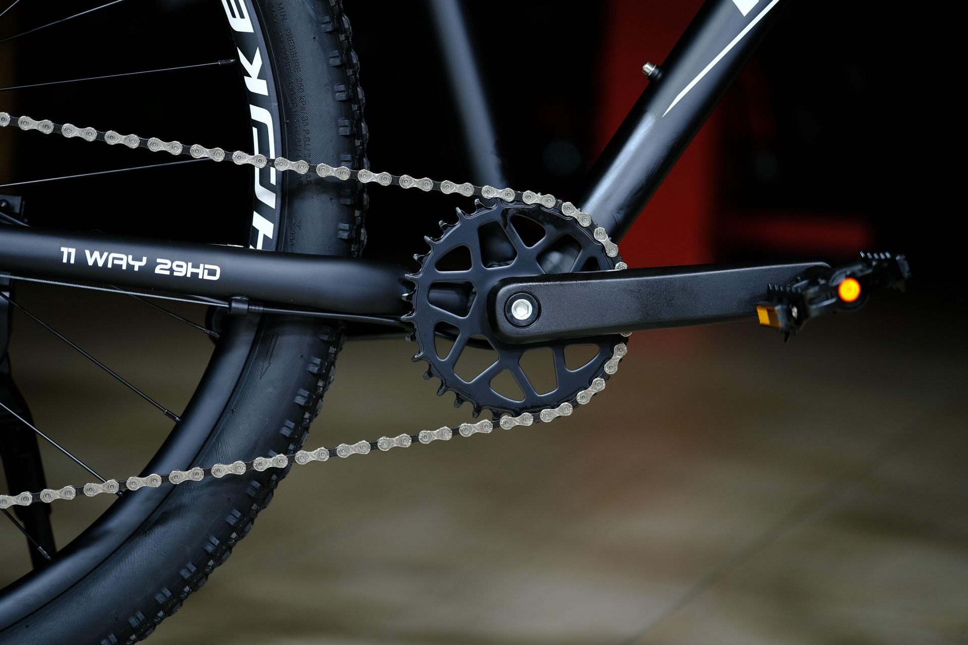 Система (шатун)  Prowheel CY-10 NW 34T Narrow Wide HOKE 11 Way 29 HD матовый чёрный-белый 21